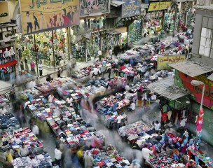 Caïro, Arabische Republiek Egypte. Aantal inwoners: 11,2 miljoen