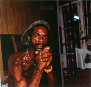 Man, Pietermaai, Zeekant, Curaçao, 1995